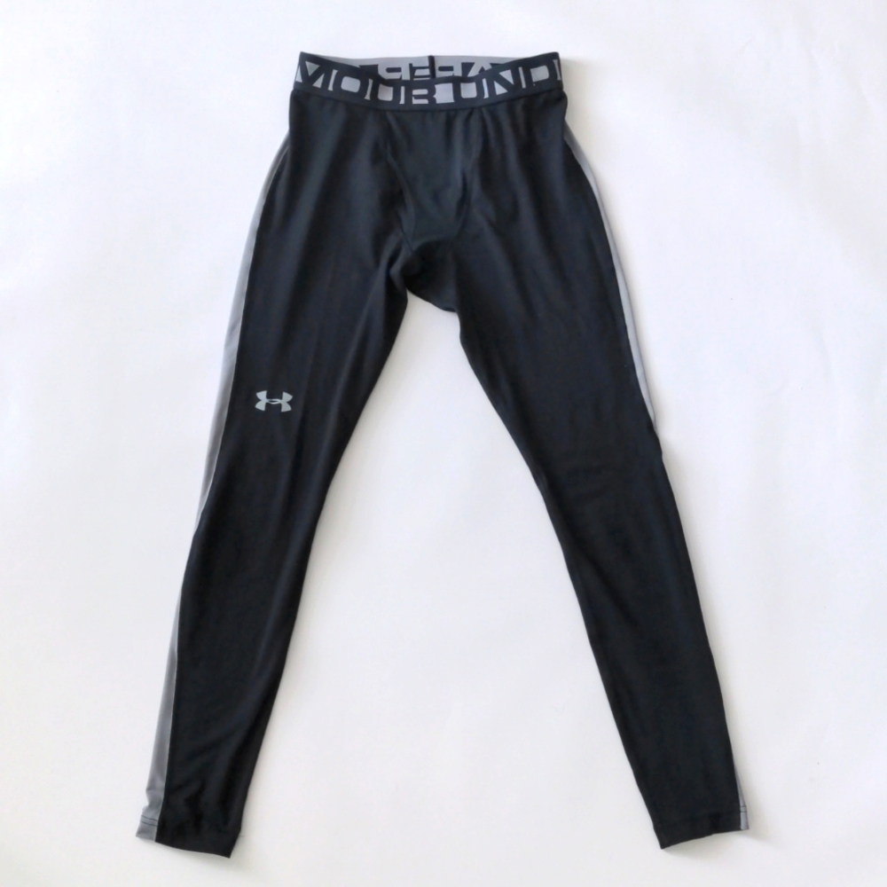 EUC Men's UNDER ARMOUR ColdGear  Compression Leggings - Size Small - Picture 2 of 11